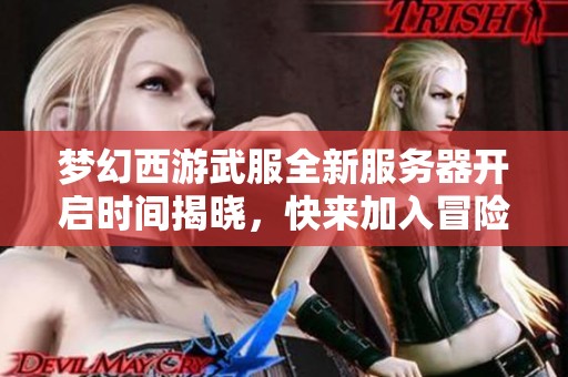 梦幻西游武服全新服务器开启时间揭晓，快来加入冒险吧！