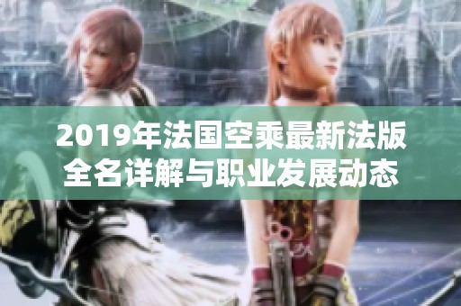 2019年法国空乘最新法版全名详解与职业发展动态