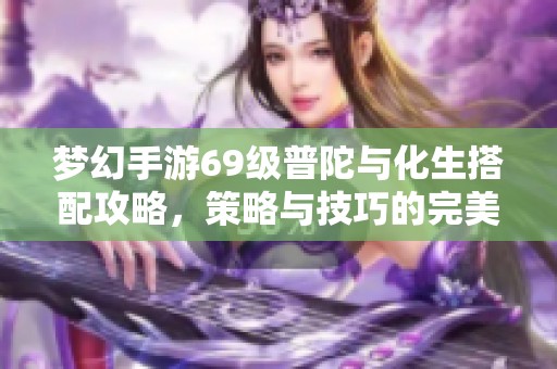 梦幻手游69级普陀与化生搭配攻略，策略与技巧的完美结合