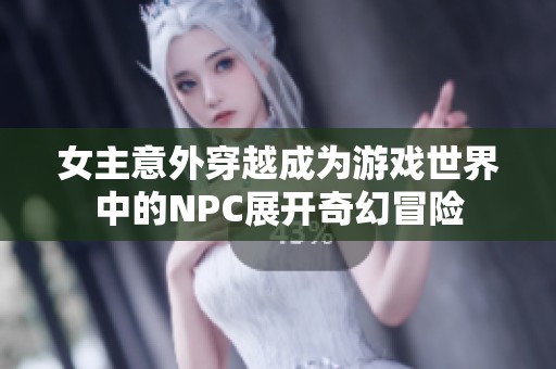 女主意外穿越成为游戏世界中的NPC展开奇幻冒险