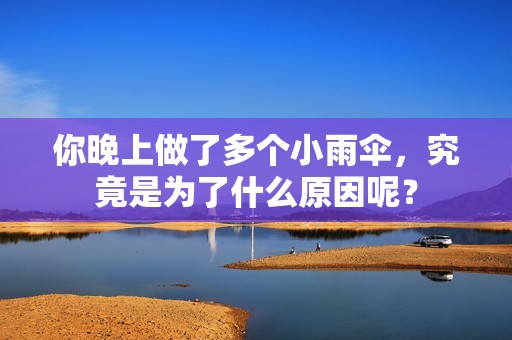 你晚上做了多个小雨伞，究竟是为了什么原因呢？