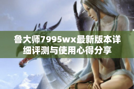 鲁大师7995wx最新版本详细评测与使用心得分享