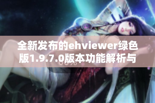 全新发布的ehviewer绿色版1.9.7.0版本功能解析与下载指南