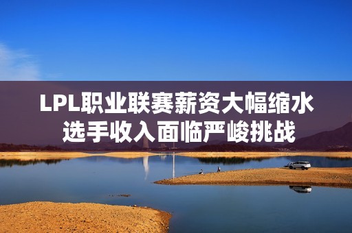 LPL职业联赛薪资大幅缩水 选手收入面临严峻挑战