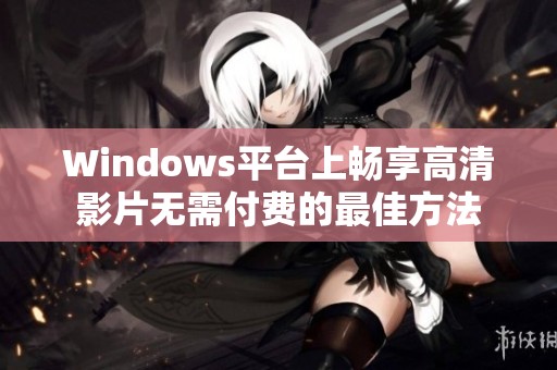 Windows平台上畅享高清影片无需付费的最佳方法