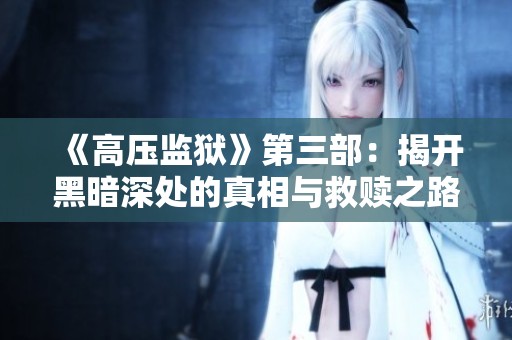 《高压监狱》第三部：揭开黑暗深处的真相与救赎之路