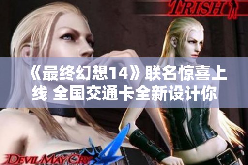 《最终幻想14》联名惊喜上线 全国交通卡全新设计你期待吗