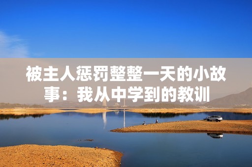 被主人惩罚整整一天的小故事：我从中学到的教训