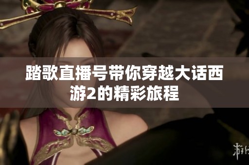 踏歌直播号带你穿越大话西游2的精彩旅程