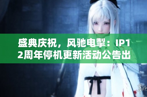 盛典庆祝，风驰电掣：IP12周年停机更新活动公告出炉