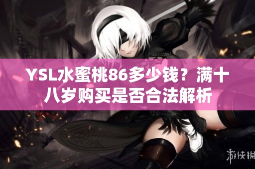 YSL水蜜桃86多少钱？满十八岁购买是否合法解析