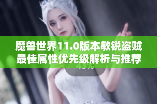 魔兽世界11.0版本敏锐盗贼最佳属性优先级解析与推荐