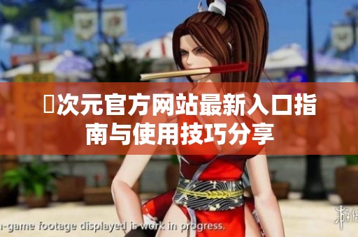 囧次元官方网站最新入口指南与使用技巧分享