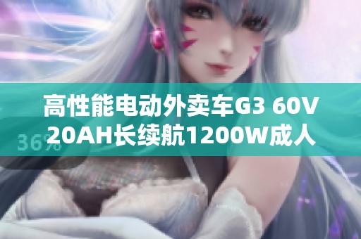 高性能电动外卖车G3 60V20AH长续航1200W成人专用