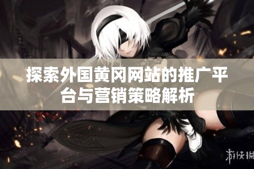 探索外国黄冈网站的推广平台与营销策略解析