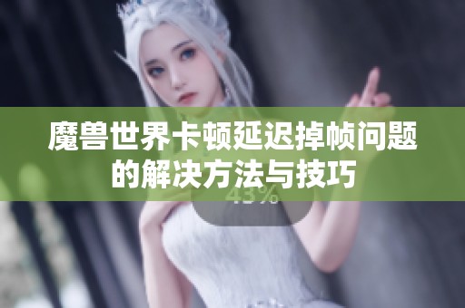 魔兽世界卡顿延迟掉帧问题的解决方法与技巧