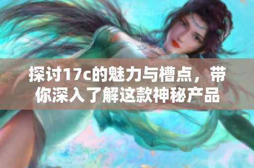 探讨17c的魅力与槽点，带你深入了解这款神秘产品