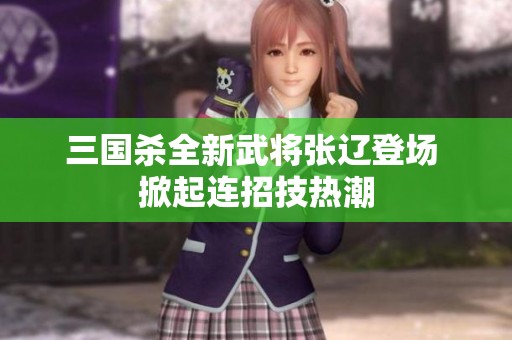 三国杀全新武将张辽登场 掀起连招技热潮