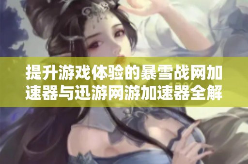 提升游戏体验的暴雪战网加速器与迅游网游加速器全解析