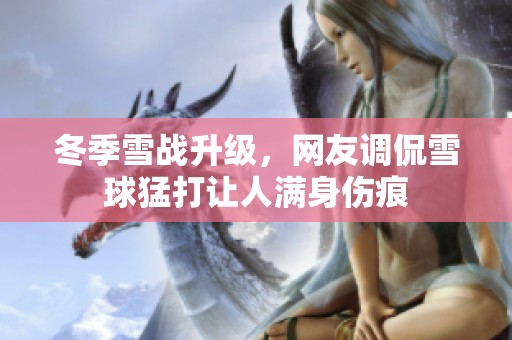 冬季雪战升级，网友调侃雪球猛打让人满身伤痕