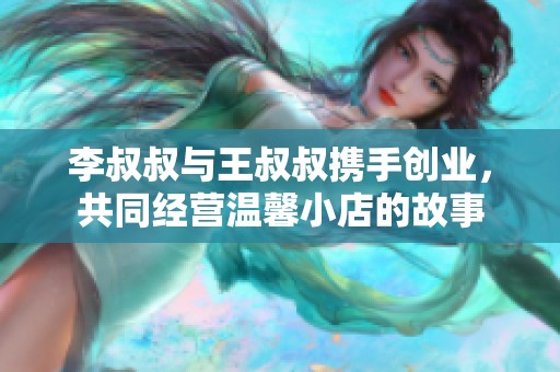 李叔叔与王叔叔携手创业，共同经营温馨小店的故事