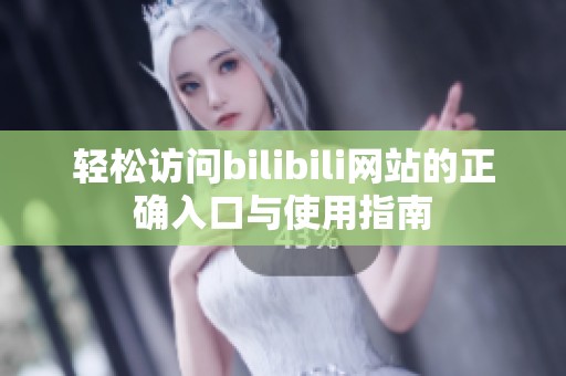 轻松访问bilibili网站的正确入口与使用指南