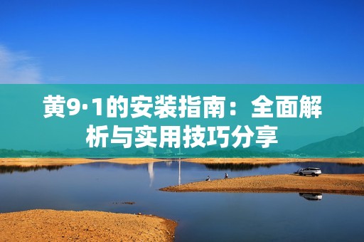 黄9·1的安装指南：全面解析与实用技巧分享