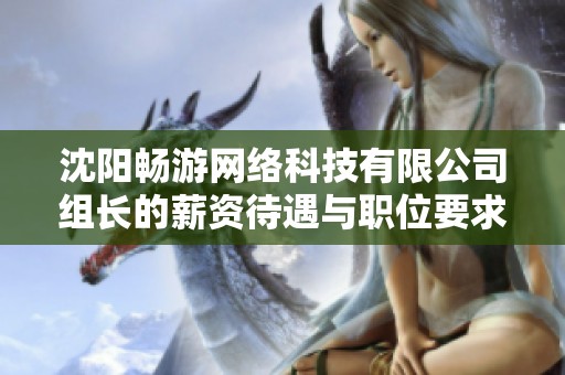 沈阳畅游网络科技有限公司组长的薪资待遇与职位要求解析
