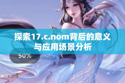 探索17.c.nom背后的意义与应用场景分析